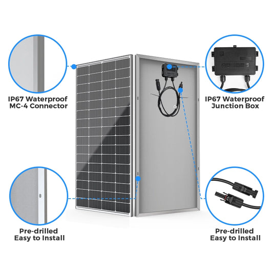 Unlock Solar Savings: Get a Free Controller with Werchtay 200W Solar Panel!