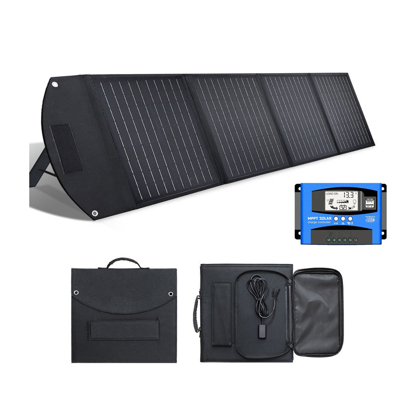 100W Monocrystalline Portable Solar Panel Suitcase