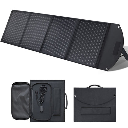 200W Portable Folding Monocrystalline Solar Panel Lightweight Suitcase