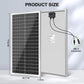 400W (100W*4PC) Solar Panels [Special Offer: Free MPPT Controller]