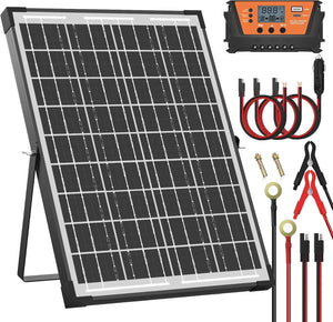 10W Bifacial Solar Panel Kit