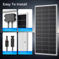 200W monokristallines Solarmodul 
