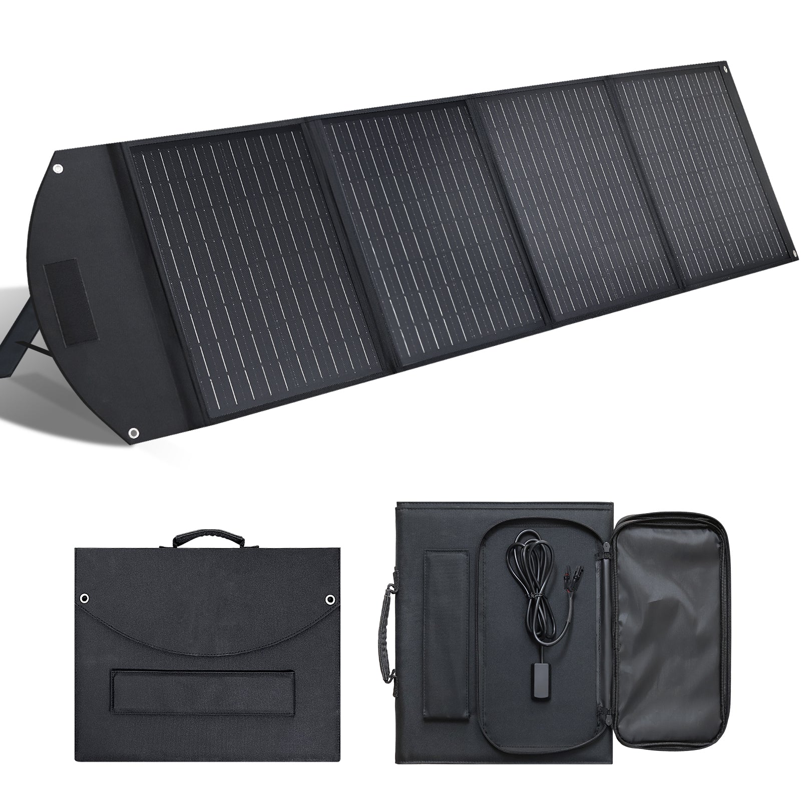 120W Monocrystalline Portable Solar Panel Suitcase