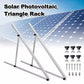 1140mm Solar Panel Tripod Bracket Adjustable Mounting Brackets Kit System