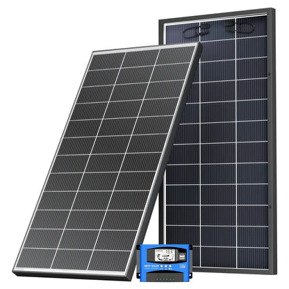 200 Watt Bifacial Solar Panel [Special Offer: Free MPPT Controller]