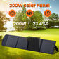 200W Portable Folding Monocrystalline Solar Panel Lightweight Suitcase