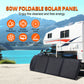 60W Lightweight Portable Monocrystalline Solar Panel Suitcase for Outdoor Camping