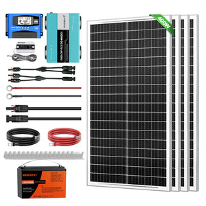 400 Watt Solarpanel-Kit