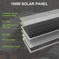 400W (100W*4PC) Solar Panels [Special Offer: Free MPPT Controller]