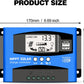 MPPT controller size