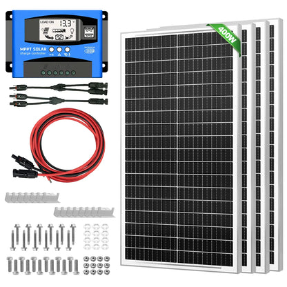 400W 12V Solar Premium Kit for RVs & Campers