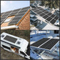 200W (2PCS*100W) Monocrystalline Solar Panels