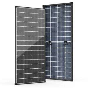 200 Watt bifaziales Solarmodul 