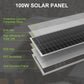 200W (2PCS*100W) Monocrystalline Solar Panels