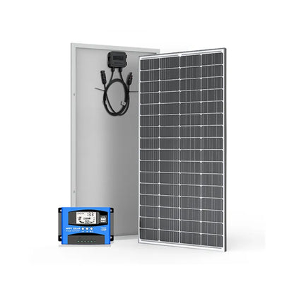 200 W monokristallines Solarmodul [Sonderangebot: Kostenloser MPPT-Controller] 