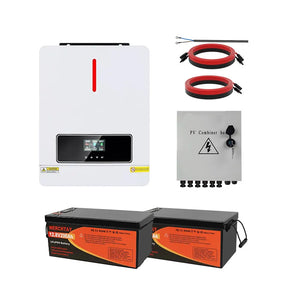 2000 W bifaziales Solarmodul-Kit