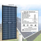 200 Watt Bifacial Solar Panel 24% High-Efficiency