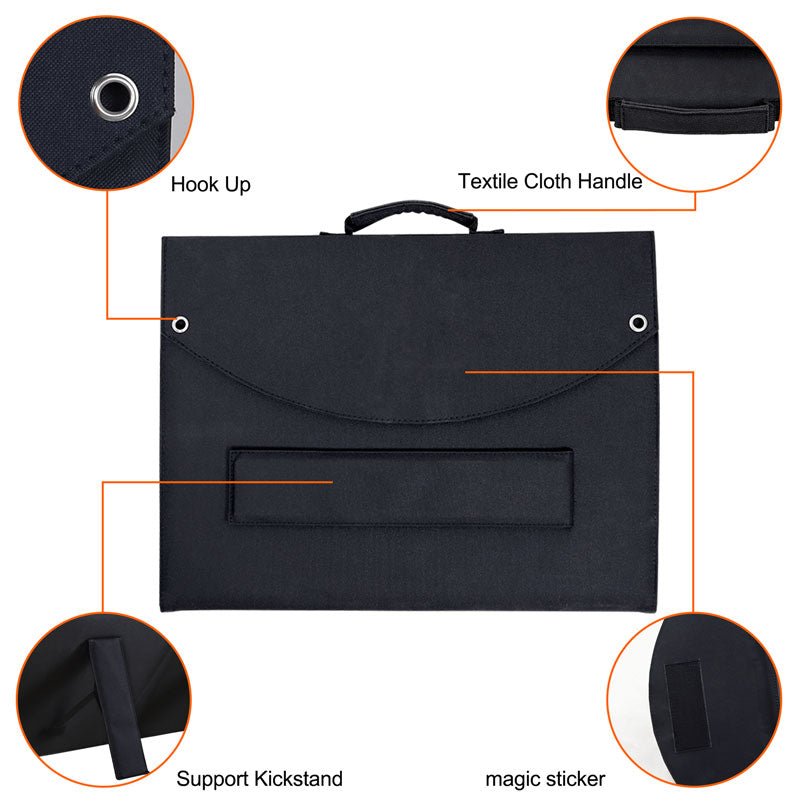 100W Monocrystalline Portable Solar Panel Suitcase