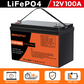 12V 1280Wh/100Ah LiFePO4 Battery