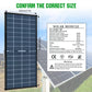 200 Watt Bifacial Solar Panel