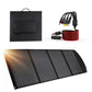 150W Portable Foldable Monocrystalline Solar Panel Suitcase for RV Camping