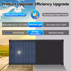 100 Watt Bifacial Solar Panel