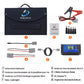 250W faltbares Solarpanel 12V Tragbar für Powerstation, Camping + [Gratis 30A Controller]
