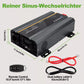 2500W/5000W Reiner Sinus Wechselrichter 12V auf 230V mit Fernbedienung