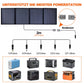 250W faltbares Solarpanel 12V Tragbar für Powerstation, Camping + [Gratis 30A Controller]
